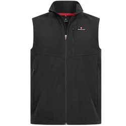 Hhenhorn Softshelljacke Allalin Weste Outdoor Jogging Schwarz/Dunkelgrau/Grau