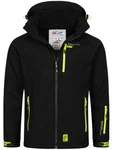 Geographical Norway Softshelljacke Herren Outdoor Übergangsjacke Gelb/Grün/Neonfarben
