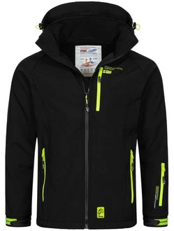 Geographical Norway Softshelljacke Herren Outdoor Übergangsjacke Gelb/Grün/Neonfarben