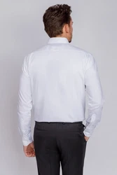 BOSS Businesshemd H-Joe-kent Grau/Weiß/Creme
