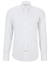 BOSS Businesshemd H-Joe-kent Grau/Weiß/Creme