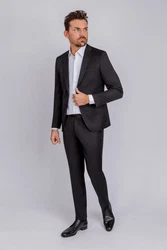 BOSS Businesshemd H-Joe-kent Grau/Weiß/Creme
