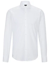BOSS Businesshemd H-Joe-spread Weiß/Creme