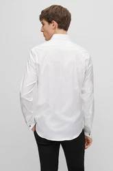 BOSS Businesshemd H-Joe-spread Weiß/Creme