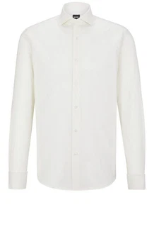 BOSS Businesshemd H-Joe-spread Weiß/Creme