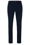 BOSS Stoffhose Kaito Dunkelblau/Blau