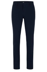 BOSS Stoffhose Kaito Dunkelblau/Blau