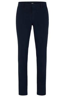 BOSS Stoffhose Kaito Dunkelblau/Blau
