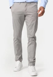 Indicode Chinohose INWasling Grau/Hellgrau/Khaki