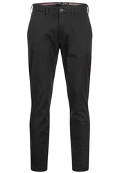 Indicode Chinohose INWasling Schwarz/Dunkelgrau