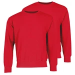 Fruit of the Loom Sweatshirt Classic Set-In Sweat Rot/Dunkelrot