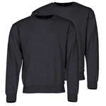 Fruit of the Loom Sweatshirt Classic Set-In Sweat Dunkelgrau/Dunkelblau/Grau