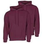 Fruit of the Loom Kapuzensweatshirt Classic Dunkelrot/Lila/Rosa/Rot