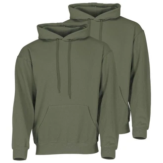 Fruit of the Loom Kapuzensweatshirt Classic Dunkelgrün/Grün
