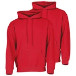 Fruit of the Loom Kapuzensweatshirt Classic Rot/Dunkelrot Fruit of the Loom Kapuzensweatshirt Classic Rot/Dunkelrot