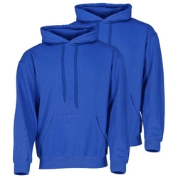 Fruit of the Loom Kapuzensweatshirt Classic Blau/Dunkelblau