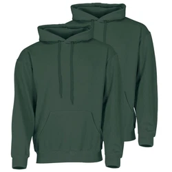Fruit of the Loom Kapuzensweatshirt Classic Dunkelgrün/Grün