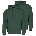Fruit of the Loom Kapuzensweatshirt Classic Dunkelgrün/Grün