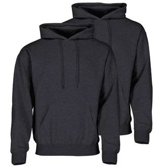 Fruit of the Loom Kapuzensweatshirt Classic Dunkelgrau/Dunkelblau/Grau/Schwarz