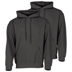 Fruit of the Loom Kapuzensweatshirt Classic Dunkelgrau/Grau/Schwarz/Dunkelgrün