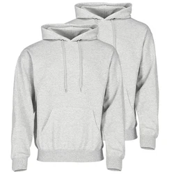 Fruit of the Loom Kapuzensweatshirt Classic Grau/Hellgrau
