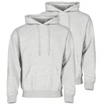 Fruit of the Loom Kapuzensweatshirt Classic Grau/Hellgrau