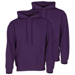 Fruit of the Loom Kapuzensweatshirt Classic Lila/Dunkelblau Fruit of the Loom Kapuzensweatshirt Classic Lila/Dunkelblau