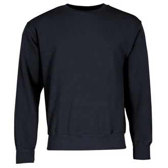 Fruit of the Loom Sweatshirt Classic Set-In Dunkelblau/Blau