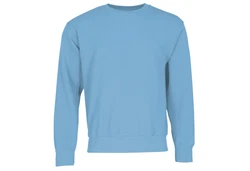Fruit of the Loom Sweatshirt Classic Set-In Blau/Hellblau