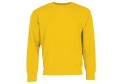 Fruit of the Loom Sweatshirt Classic Set-In Gelb