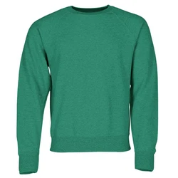 Fruit of the Loom Sweatshirt Classic Raglan Sweat Grün/Dunkelgrün/Türkis
