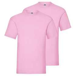 Fruit of the Loom Rundhalsshirt Valueweight T-Shirt Rosa