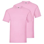 Fruit of the Loom Rundhalsshirt Valueweight T-Shirt Rosa
