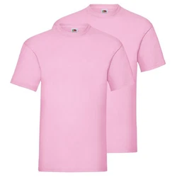 Fruit of the Loom Rundhalsshirt Valueweight T-Shirt Rosa