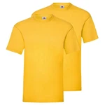 Fruit of the Loom Rundhalsshirt Valueweight T-Shirt Gelb