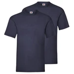 Fruit of the Loom Rundhalsshirt Valueweight T-Shirt Dunkelblau