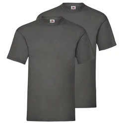 Fruit of the Loom Rundhalsshirt Valueweight T-Shirt Dunkelgrau/Grau/Khaki/Dunkelgrün/Hellgrau