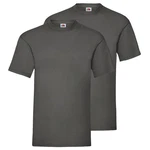 Fruit of the Loom Rundhalsshirt Valueweight T-Shirt Dunkelgrau/Grau/Khaki/Dunkelgrün/Hellgrau