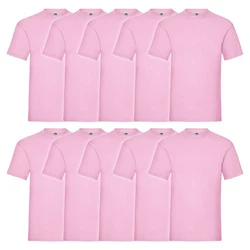 Fruit of the Loom Rundhalsshirt Valueweight T-Shirt Rosa