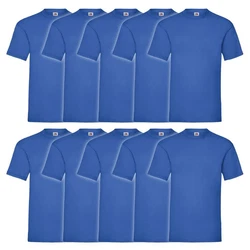 Fruit of the Loom Rundhalsshirt Valueweight T-Shirt Blau/Dunkelblau/Hellblau