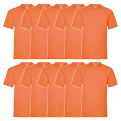 Fruit of the Loom Rundhalsshirt Valueweight T-Shirt Orange