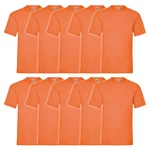 Fruit of the Loom Rundhalsshirt Valueweight T-Shirt Orange