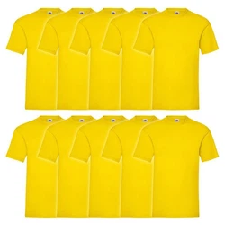 Fruit of the Loom Rundhalsshirt Valueweight T-Shirt Gelb