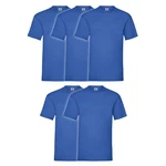 Fruit of the Loom Rundhalsshirt Valueweight T-Shirt Blau/Hellblau/Dunkelblau/Pastell
