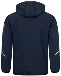 Geographical Norway Softshelljacke Winterjacke ROBIN Dunkelblau/Hellblau