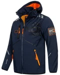 Geographical Norway Softshelljacke Winterjacke ROBIN Dunkelblau/Hellblau