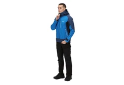 Regatta Softshelljacke Outdoorjacke Hewitts VII Blau/Hellblau