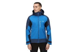 Regatta Softshelljacke Outdoorjacke Hewitts VII Blau/Hellblau