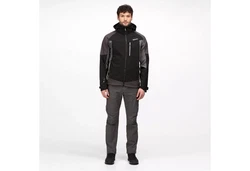 Regatta Softshelljacke Outdoorjacke Hewitts VII Grün/Neonfarben
