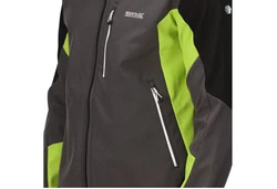 Regatta Softshelljacke Outdoorjacke Hewitts VII Grün/Neonfarben